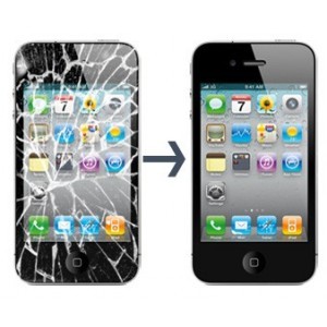 Forfait changement vitre tactile et LCD pour iPhone 4