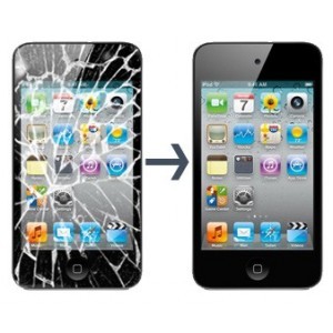 Forfait changement vitre tactile et LCD pour iPod Touch 4g